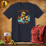 MyDesigns Physical Item Dark Heather / S Duck and Dive T-Shirt