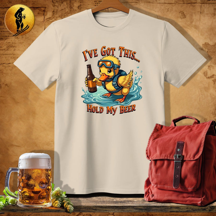 MyDesigns Physical Item Sand / S Duck and Dive T-Shirt