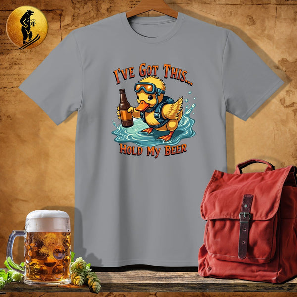 MyDesigns Physical Item Sport Grey / S Duck and Dive T-Shirt