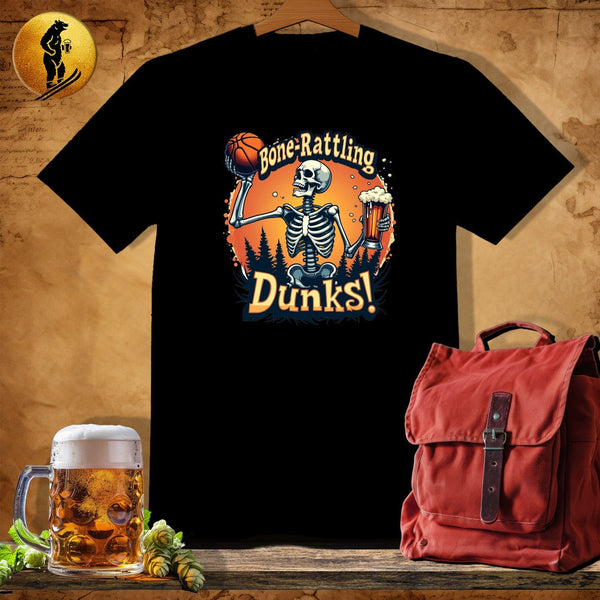 MyDesigns Physical Item Black / S Dunks Skeleton T-Shirt