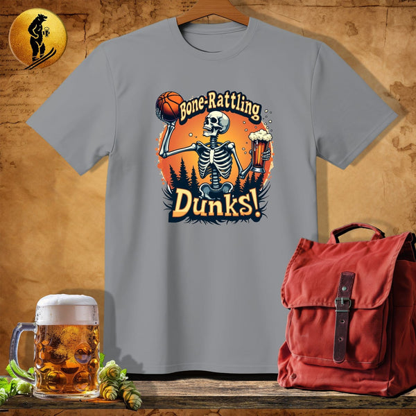 MyDesigns Physical Item Sport Grey / S Dunks Skeleton T-Shirt