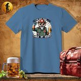 MyDesigns Physical Item Heather Indigo / S EMT Fox Hero T-Shirt