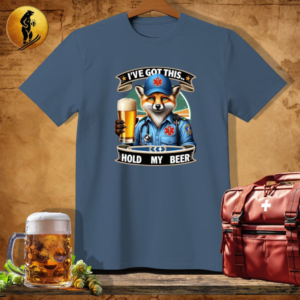 MyDesigns Physical Item Navy Heather / S EMT Fox T-Shirt