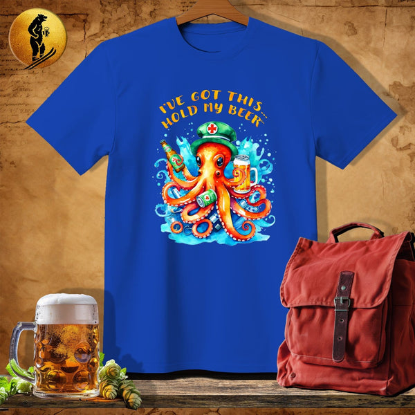 MyDesigns Physical Item Royal / S EMT Octopus T-Shirt