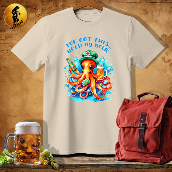 MyDesigns Physical Item Sand / S EMT Octopus T-Shirt