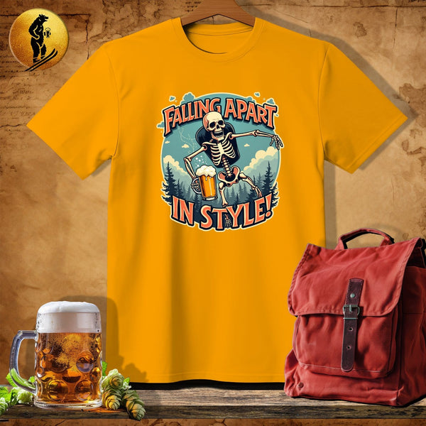 MyDesigns Physical Item Gold / S Falling Apart T-Shirt
