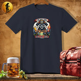 MyDesigns Physical Item Dark Heather / S Firefighter Red-Hot Raccoon T-Shirt