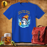 MyDesigns Physical Item Royal / S Firehead Dolphin T-Shirt