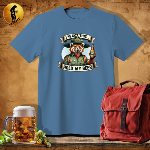 MyDesigns Physical Item Heather Indigo / S Forest Ranger Bear T-Shirt