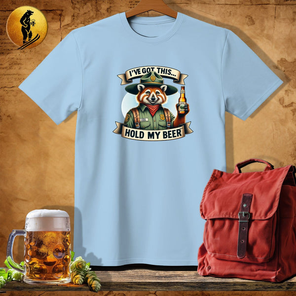 MyDesigns Physical Item Light Blue / S Forest Ranger Bear T-Shirt
