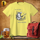 MyDesigns Physical Item Cornsilk / S Funky Shark T-Shirt