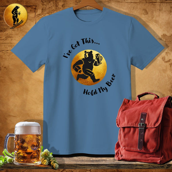 MyDesigns Physical Item Heather Indigo / S Gizzly Gridiron T-Shirt
