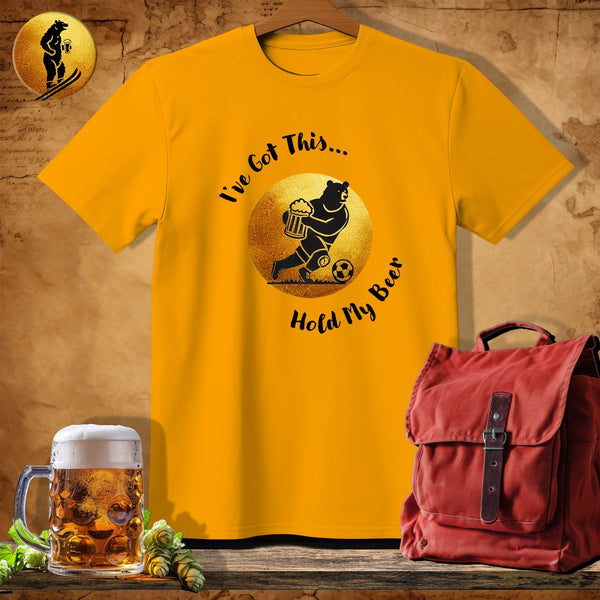 MyDesigns Physical Item Gold / S Goal Grizzzly T-Shirt