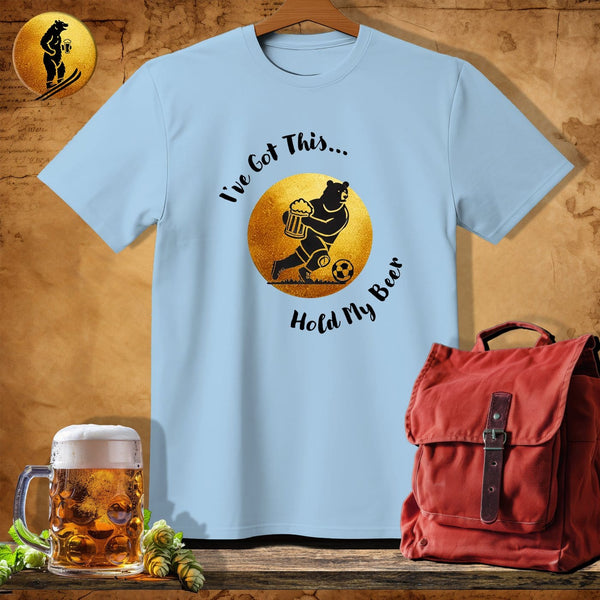 MyDesigns Physical Item Light Blue / S Goal Grizzzly T-Shirt
