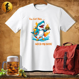 MyDesigns Physical Item White / S Grill Shark T-Shirt