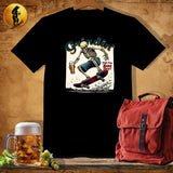 MyDesigns Physical Item Black / S Grindin T-Shirt