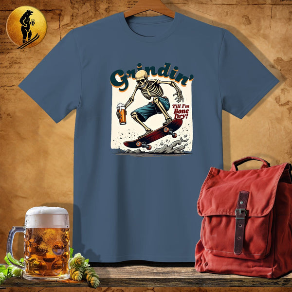 MyDesigns Physical Item Navy Heather / S Grindin T-Shirt