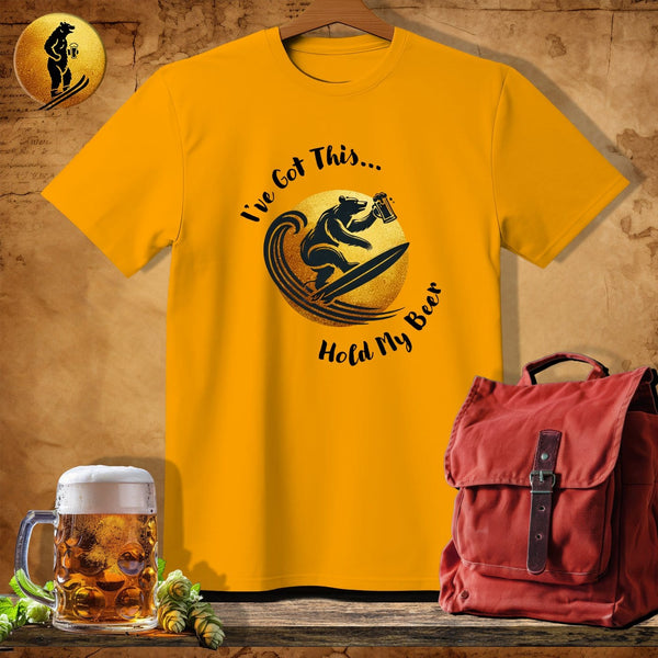 MyDesigns Physical Item Gold / S Hang Ten Claws T-Shirt