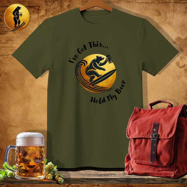 MyDesigns Physical Item Military Green / S Hang Ten Claws T-Shirt