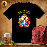 MyDesigns Physical Item Black / S Healing Hedgehog T-Shirt