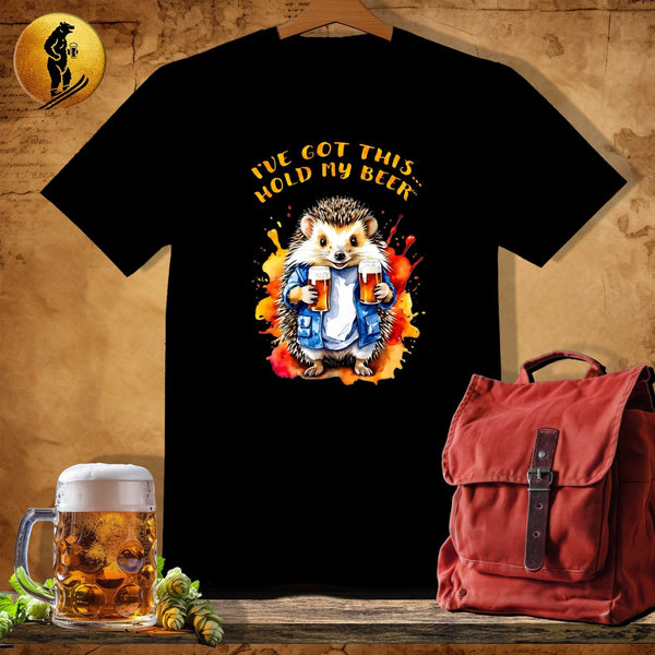 MyDesigns Physical Item Black / S Healing Hedgehog T-Shirt