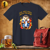 MyDesigns Physical Item Dark Heather / S Healing Hedgehog T-Shirt