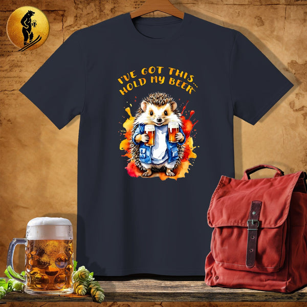 MyDesigns Physical Item Dark Heather / S Healing Hedgehog T-Shirt