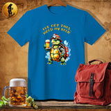MyDesigns Physical Item Sapphire / S Hot Shot Turtle T-Shirt
