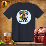 MyDesigns Physical Item Dark Heather / S HotShot Raptor Bear T-Shirt
