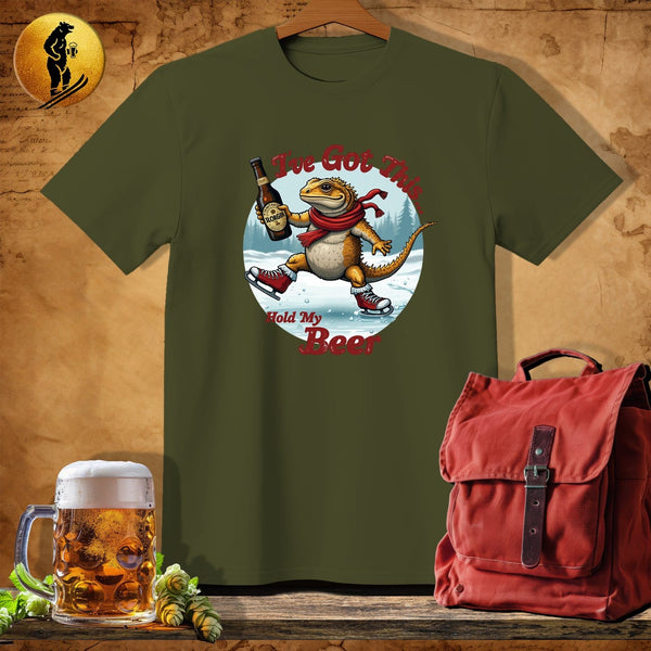 MyDesigns Physical Item Military Green / S Icyguana T-Shirt