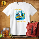 MyDesigns Physical Item White / S Kayak Shark T-Shirt