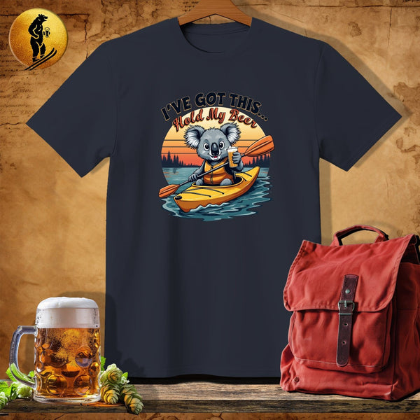 MyDesigns Physical Item Dark Heather / S Koala Coasting T-Shirt