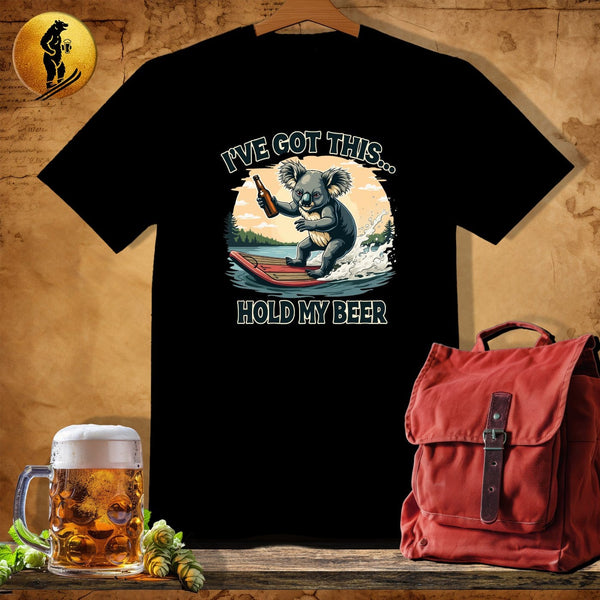 MyDesigns Physical Item Black / S Koala Kahuna T-Shirt