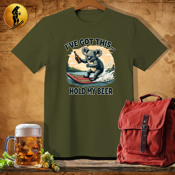 MyDesigns Physical Item Military Green / S Koala Kahuna T-Shirt