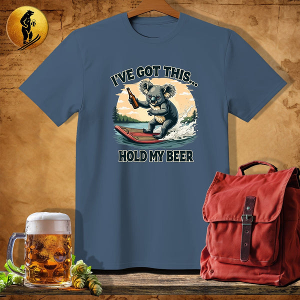 MyDesigns Physical Item Navy Heather / S Koala Kahuna T-Shirt