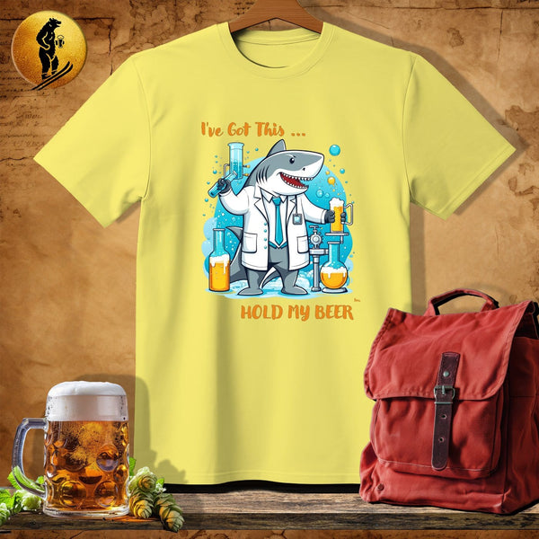 MyDesigns Physical Item Cornsilk / S Lab Shark T-Shirt