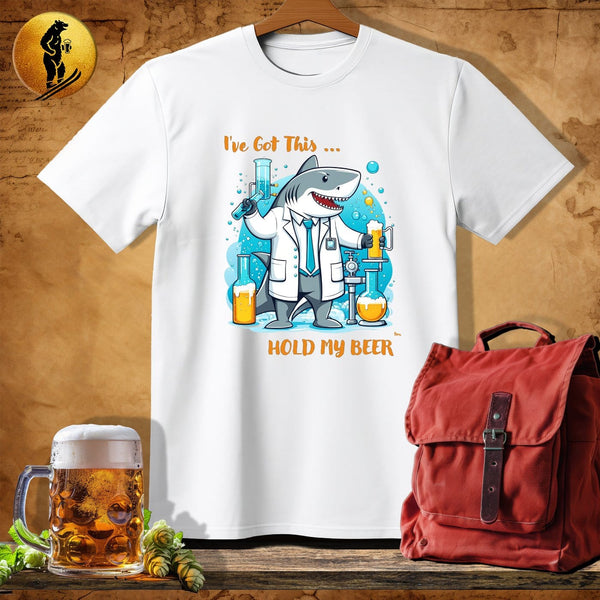 MyDesigns Physical Item White / S Lab Shark T-Shirt
