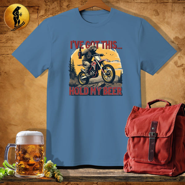 MyDesigns Physical Item Heather Indigo / S Laxy Rider T-Shirt