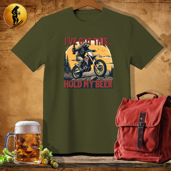 MyDesigns Physical Item Military Green / S Laxy Rider T-Shirt