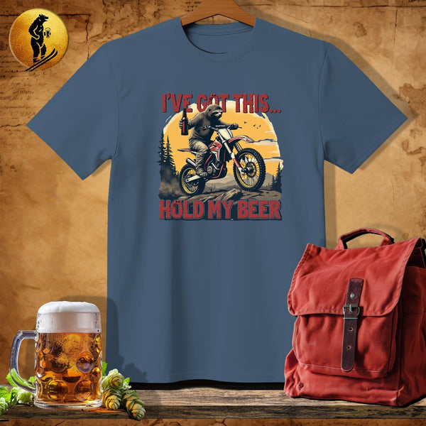 MyDesigns Physical Item Navy Heather / S Laxy Rider T-Shirt