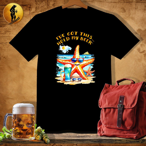 MyDesigns Physical Item Black / S Lifeguard Star T-Shirt