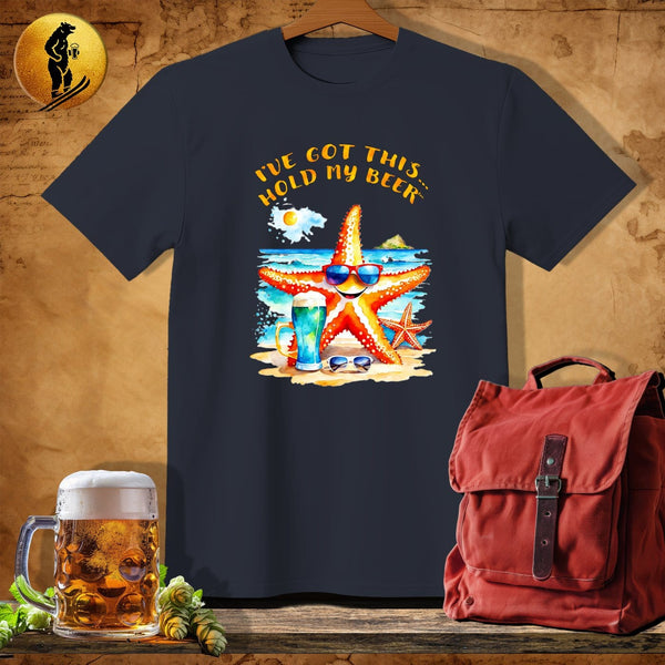 MyDesigns Physical Item Dark Heather / S Lifeguard Star T-Shirt