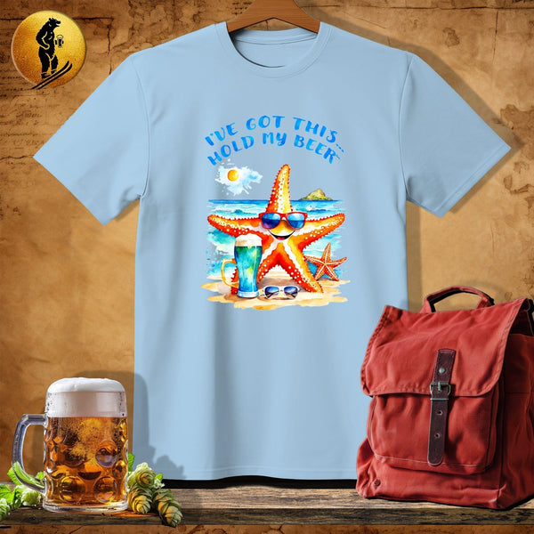MyDesigns Physical Item Light Blue / S Lifeguard Star T-Shirt