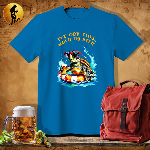 MyDesigns Physical Item Sapphire / S Lifeguard Turtle T-Shirt