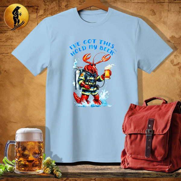 MyDesigns Physical Item Light Blue / S Lobster-Rescuer T-Shirt