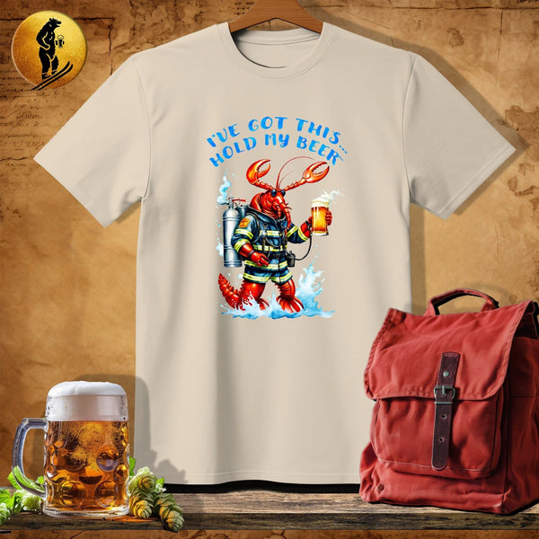 MyDesigns Physical Item Sand / S Lobster-Rescuer T-Shirt