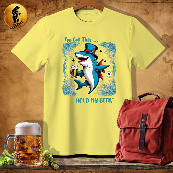 MyDesigns Physical Item Cornsilk / S Magic Shark T-Shirt