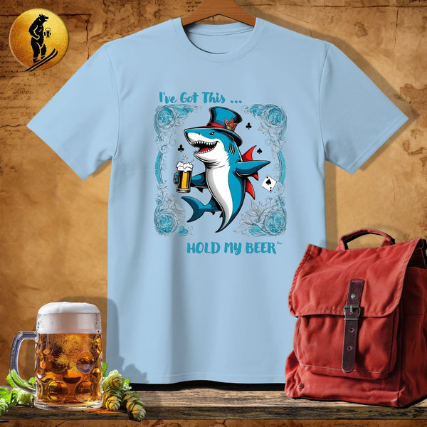 MyDesigns Physical Item Light Blue / S Magic Shark T-Shirt