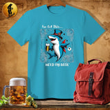 MyDesigns Physical Item Tropical Blue / S Magic Shark T-Shirt
