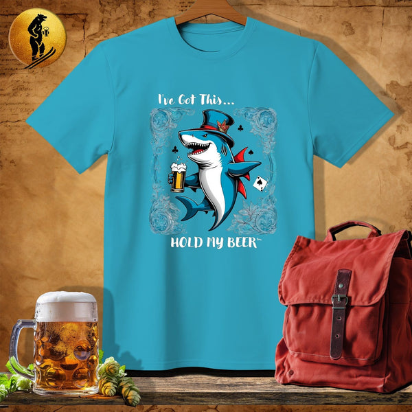 MyDesigns Physical Item Tropical Blue / S Magic Shark T-Shirt